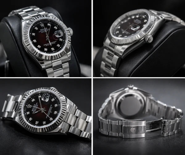 Rolex Oyster Perpetual Land-Dweller Luxury Men's Watch – Black Dial