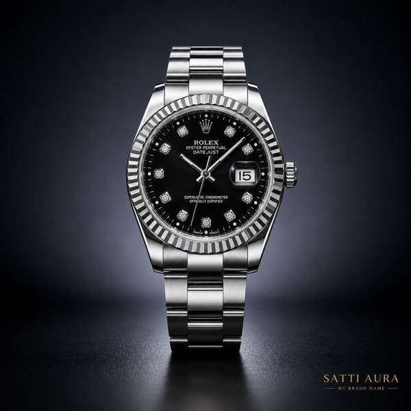 Rolex Oyster Perpetual Land-Dweller Luxury Men's Watch – Black Dial