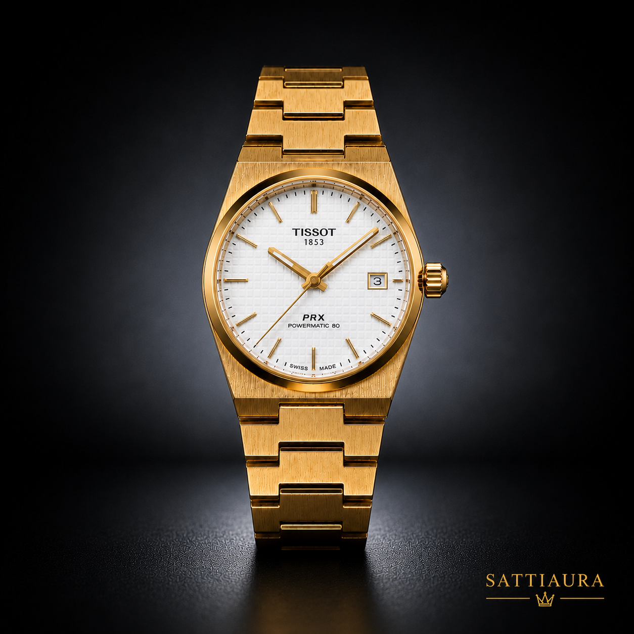 Tissot Gold Premium Dial Men's Watch
