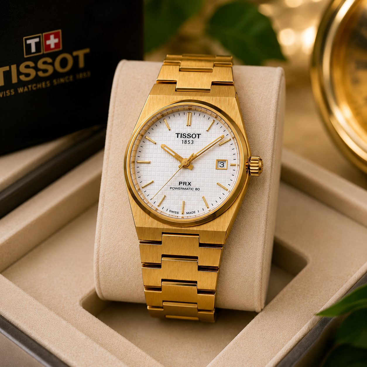 Tissot Gold Premium Dial Men's Watch