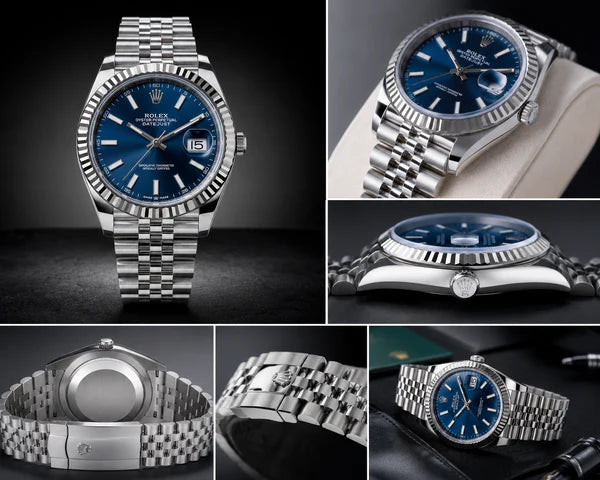 Rolex Oyster Perpetual Land-Dweller Blue Dial Luxury Watch