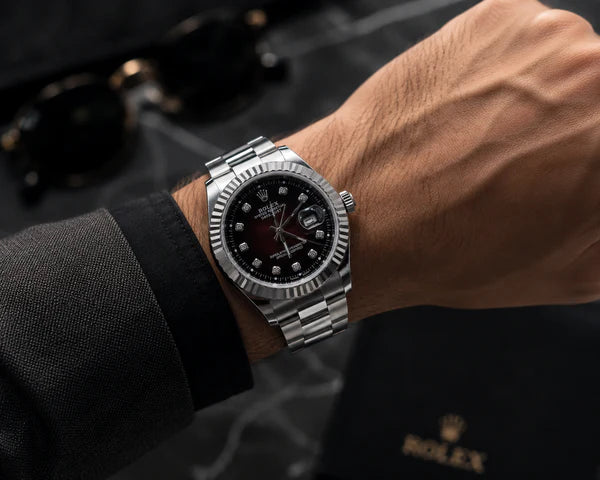 Rolex Oyster Perpetual Land-Dweller Luxury Men's Watch – Black Dial