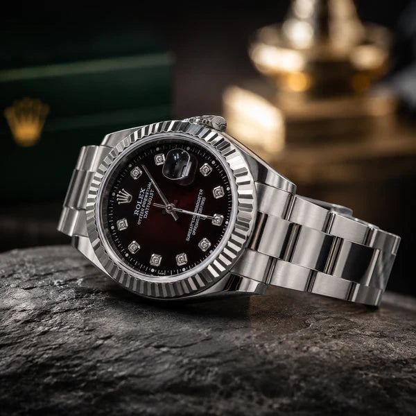 Rolex Oyster Perpetual Land-Dweller Luxury Men's Watch – Black Dial